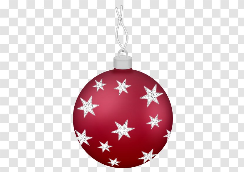 Christmas Ornament Blue Clip Art - Star Red Ball Transparent PNG