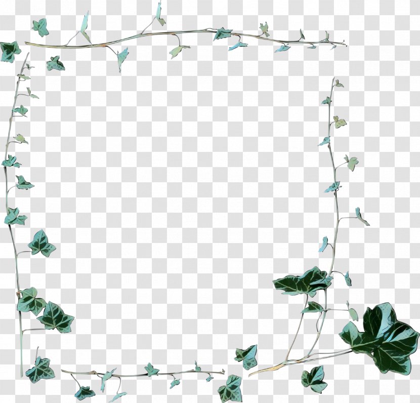 Retro Background Frame - Picture - Plant Transparent PNG