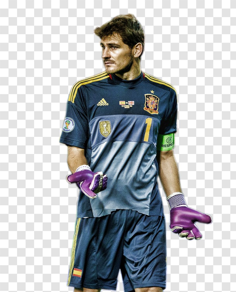 Iker Casillas Spain National Football Team Real Madrid C.F. The UEFA European Championship - Jersey Transparent PNG
