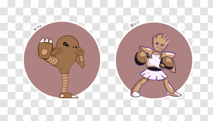 Carnivores Illustration Product Animated Cartoon Character - Vertebrate - Hitmonchan Transparent PNG