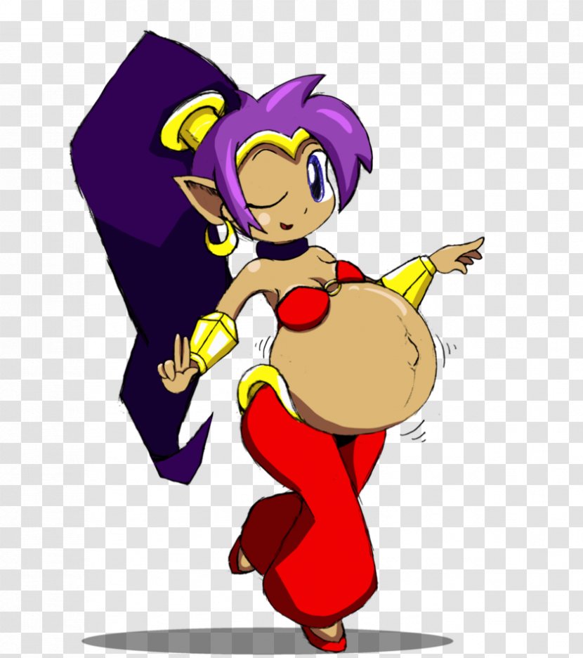 Shantae: Half-Genie Hero Shantae And The Pirate's Curse Art Drawing Video Game - Silhouette - Genie Transparent PNG