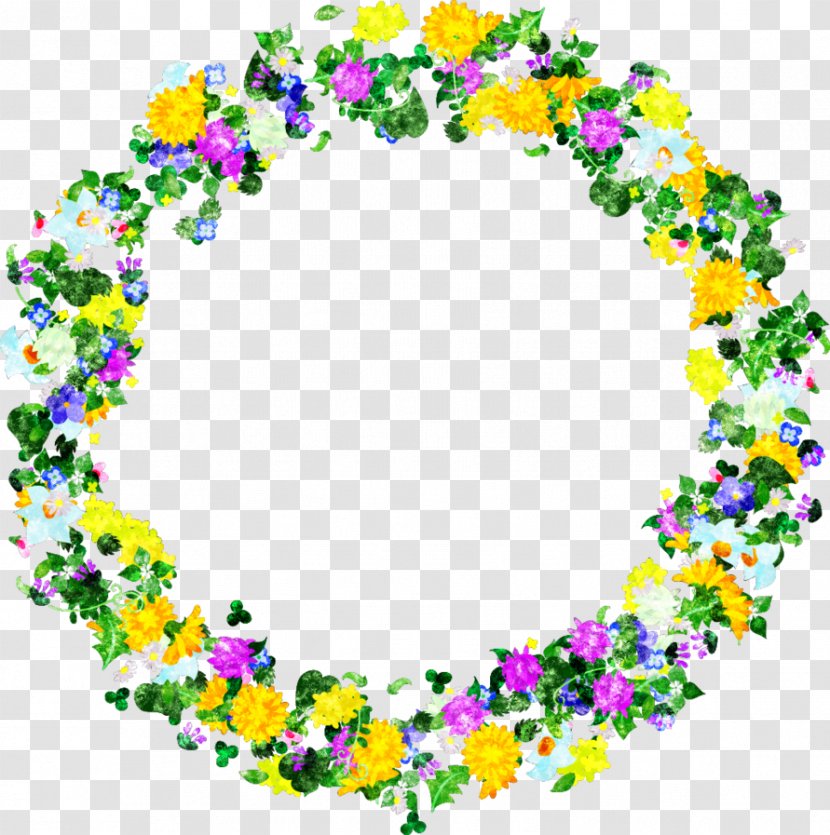 Wreath Flower Drawing - Little Transparent PNG