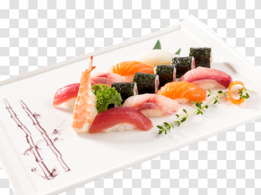 Sushi Japanese Cuisine Sashimi Asian California Roll - Chef Transparent PNG