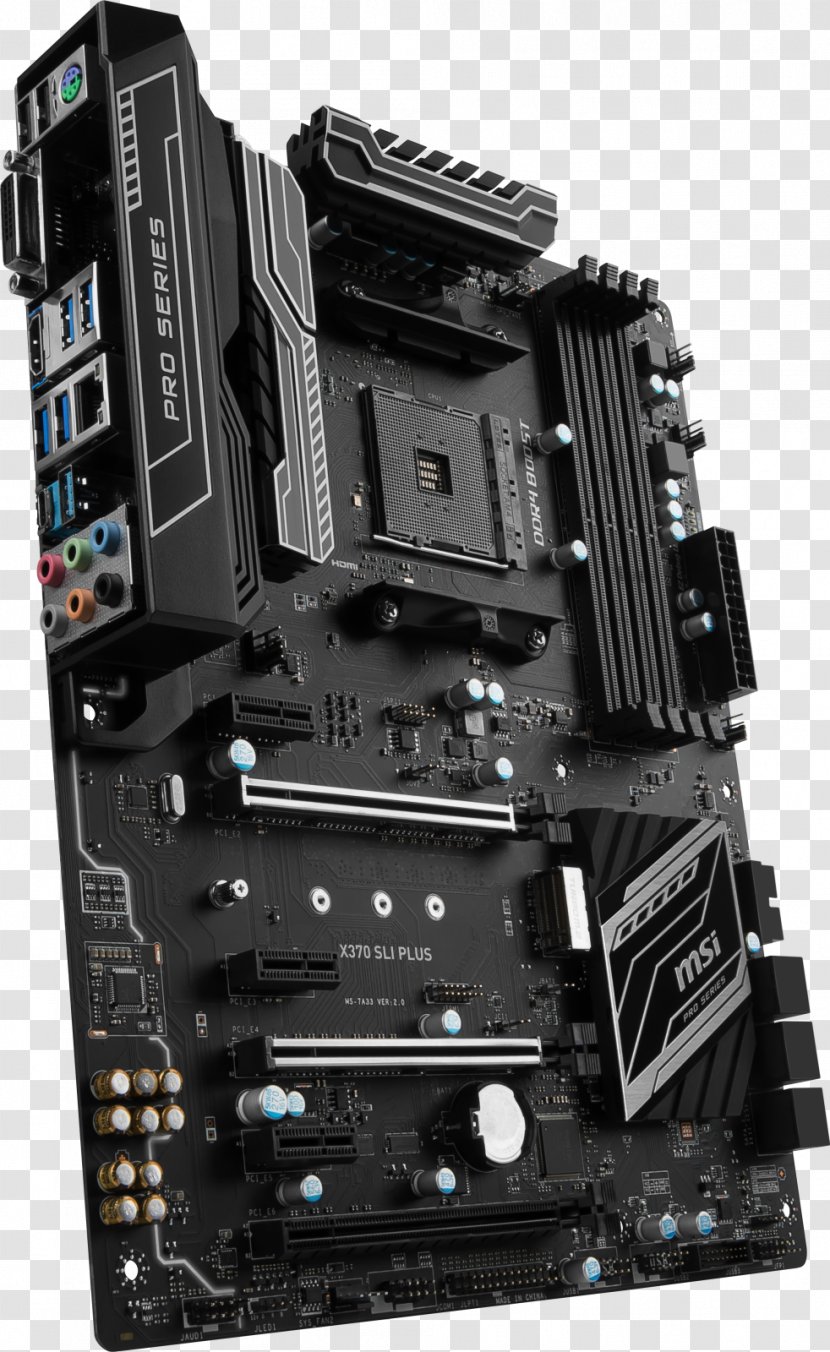 Socket AM4 Motherboard ATX Scalable Link Interface CPU - Central Processing Unit - Preist Transparent PNG