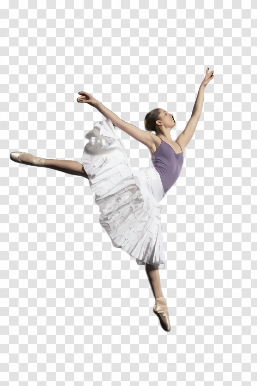 Athletic Dance Move Ballet Dancer Jumping - Happy Footwear Transparent PNG