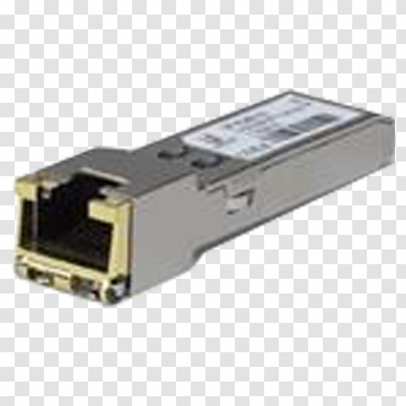 Small Form-factor Pluggable Transceiver 8P8C Gigabit Interface Converter Ubiquiti U Fiber Module SFP To RJ45 1G UF-RJ45-1G - Wire - Microtik Transparent PNG