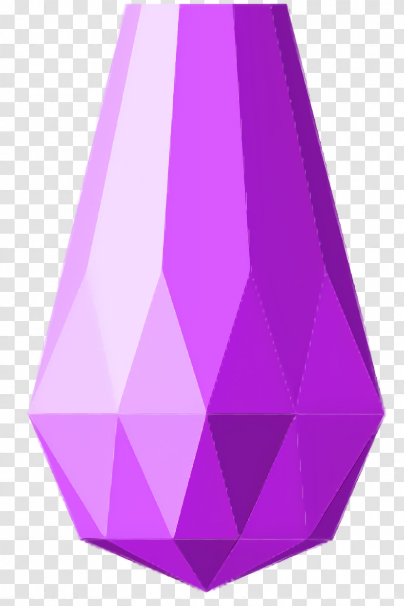 Triangle Purple - Lilac - Magenta Transparent PNG
