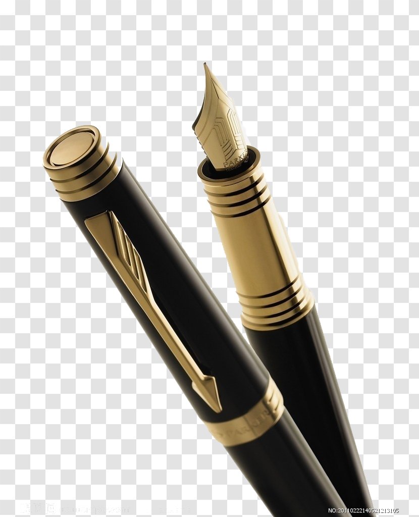 Paper Fountain Pen Parker Company Ballpoint - Advertising - Office Pens Transparent PNG