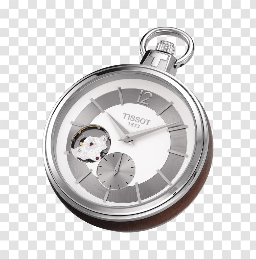Clock Pocket Watch Tissot - Clothing Accessories - Skull Transparent PNG