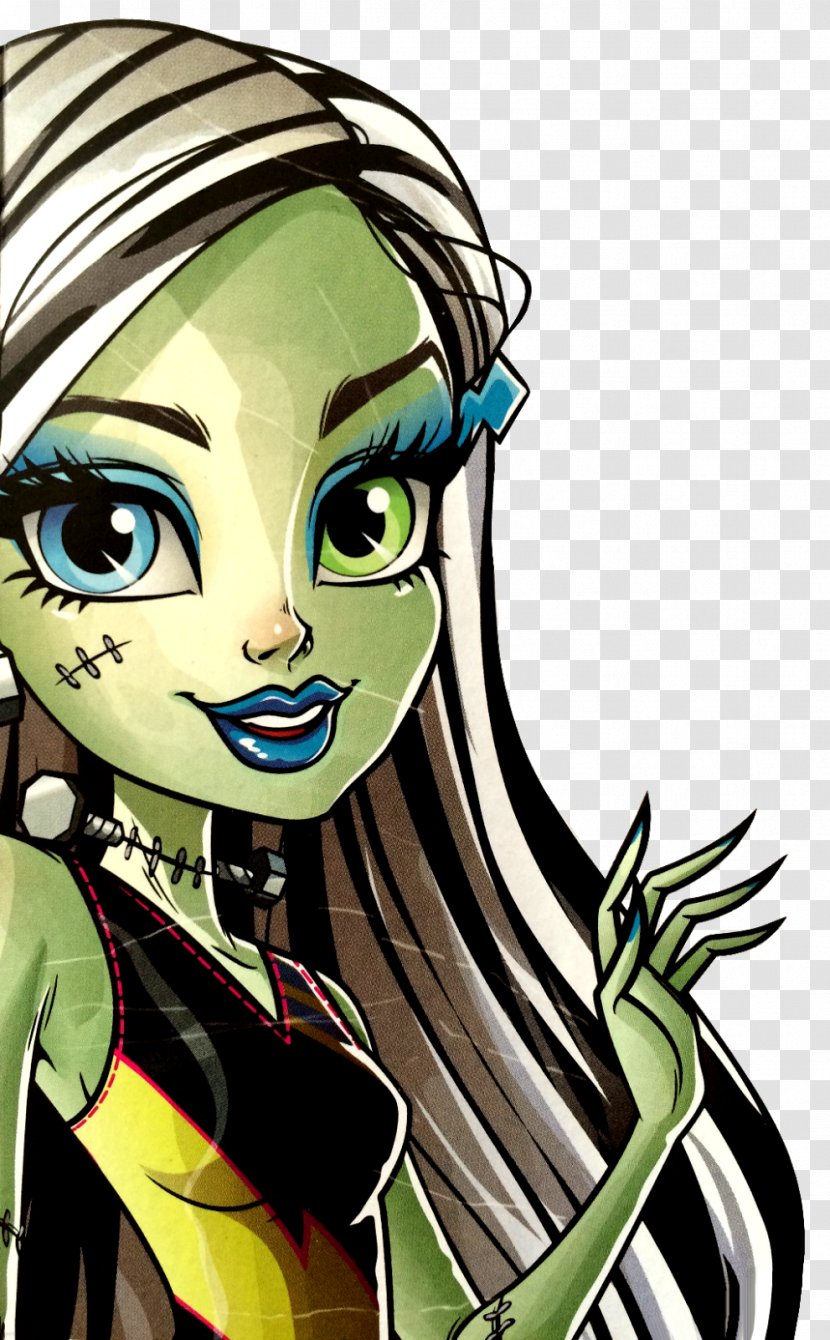 Frankie Stein Ghoul Clawdeen Wolf Monster High - Flower Transparent PNG