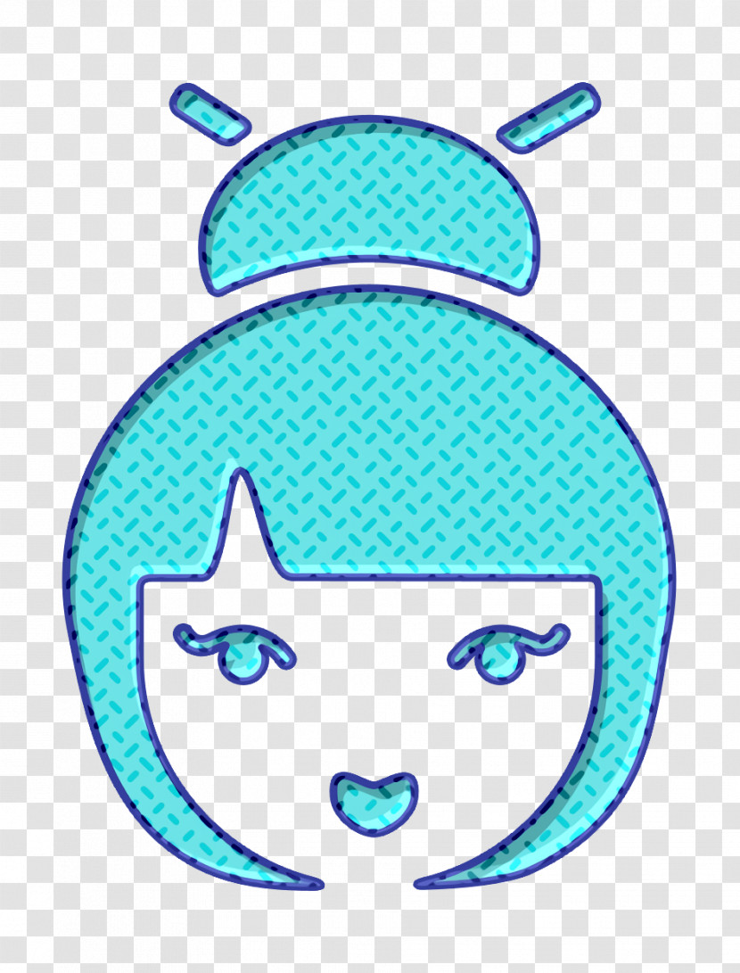 People Icon Geisha Icon Japanese Culture Icon Transparent PNG