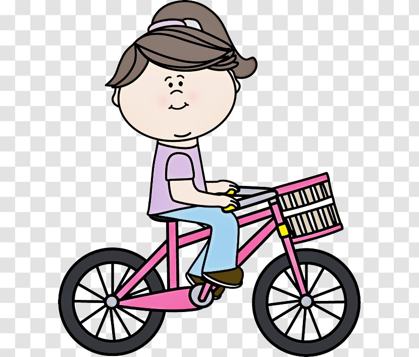 Bicycle Wheel Vehicle Clip Art Part - Cartoon - Cycling Transparent PNG
