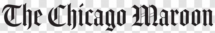 University Of Chicago Medical Center The Maroon News Tribune - Black And White Transparent PNG