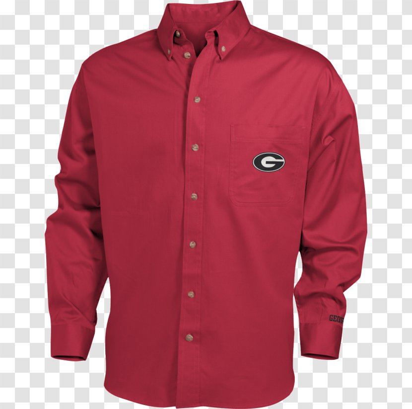 Long-sleeved T-shirt Bulldog Tops - Jacket - Uga Go Dawgs Transparent PNG
