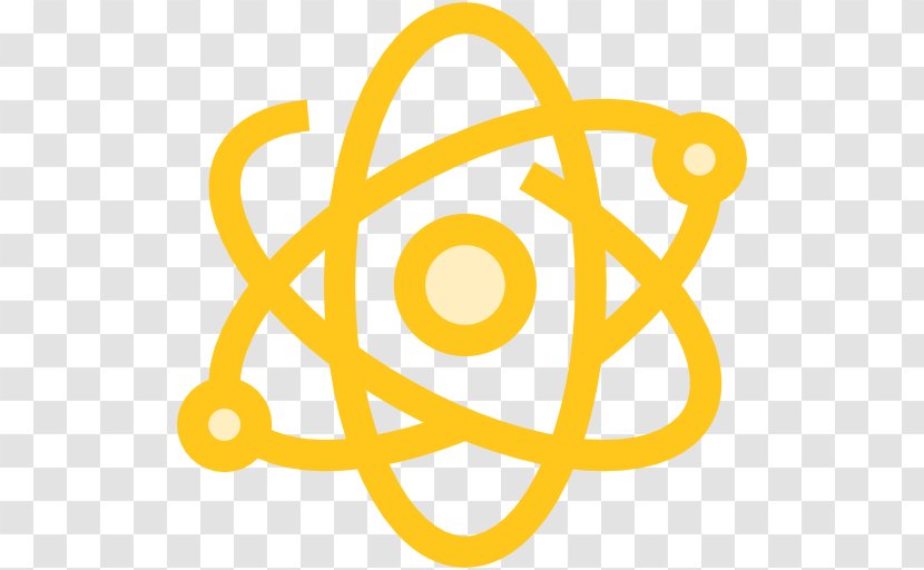 Quantum Computing Mechanics Atom - Yellow - Ciencia Transparent PNG