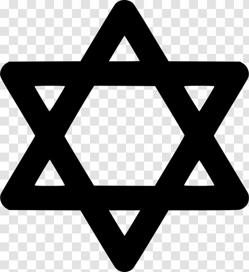 Judaism Star Of David Jewish People Symbolism - Triangle Transparent PNG