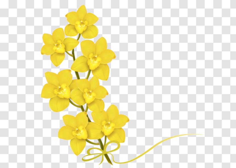 Yellow Flower Clip Art - Watercolor Painting - The Story Of Small Transparent PNG