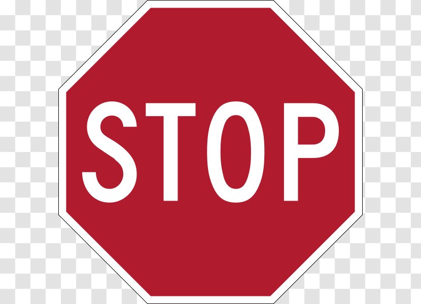 Stop Sign Traffic Manual On Uniform Control Devices Vienna Convention Road - Regulatory - Number Transparent PNG