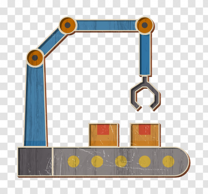 Conveyor Icon Industrial Icon Transparent PNG