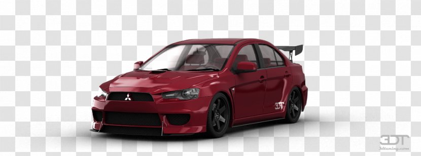 Bumper Mid-size Car Compact City - Mid Size - Mitsubishi Lancer Evolution X Transparent PNG