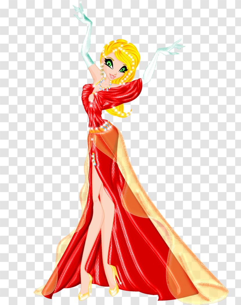 Stella Bloom Ball Gown Dress - Winx Club 3d Magic Adventure Transparent PNG