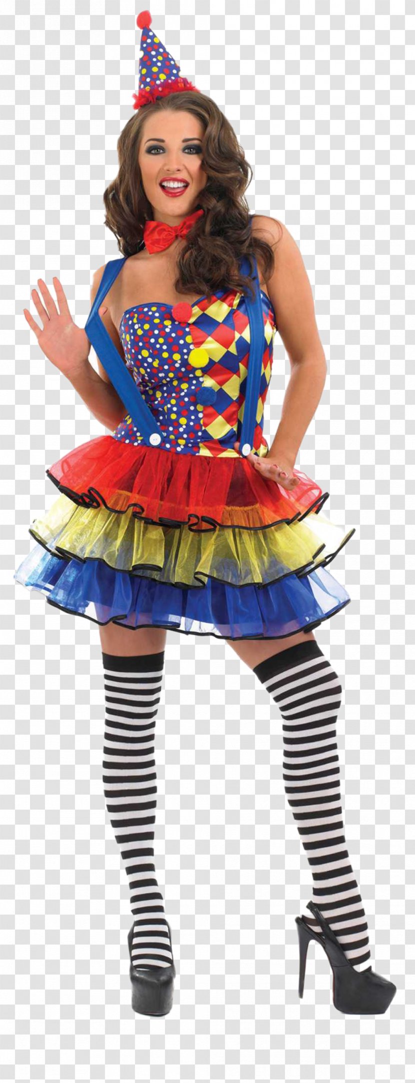 Costume Party Clown Dress Tutu - Circus Transparent PNG
