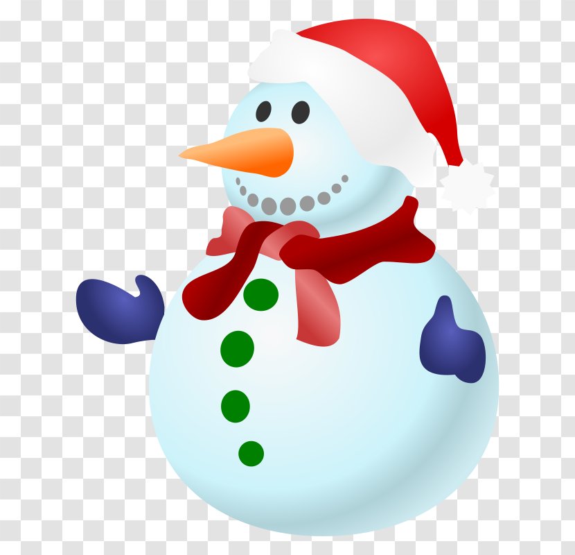 Clip Art Snowman Christmas Day Image Santa Claus - Decoration Transparent PNG