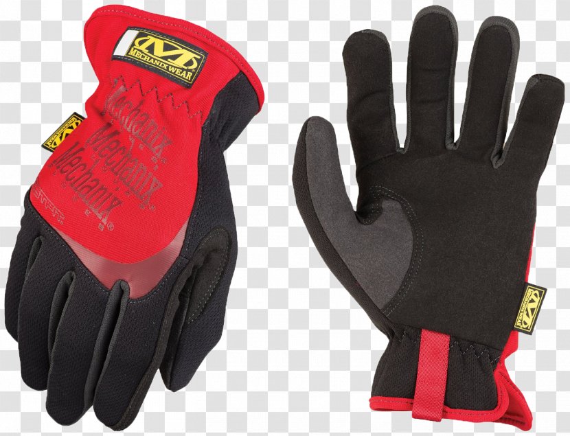 Mechanix Wear Glove Red High-visibility Clothing - Gloves Transparent PNG