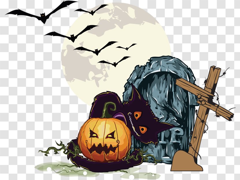 Halloween Jack-o-lantern Pumpkin - Cucurbita Transparent PNG