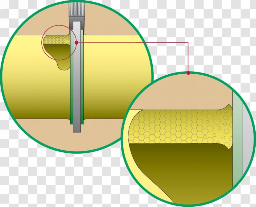 High-density Polyethylene Melting Pipe Heat Fusion - Yellow - Welding Transparent PNG