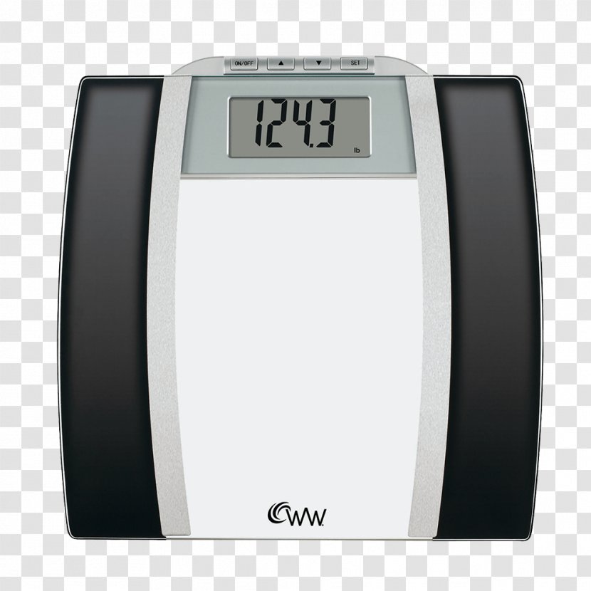 Weight Watchers Conair Corporation Body Composition Measuring Scales Water - Measurement - Electronic Transparent PNG