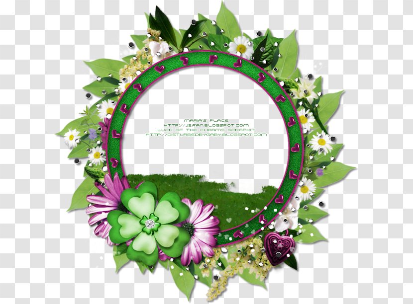 Wreath Floral Design Christmas Ornament - Cluster Clipart Transparent PNG