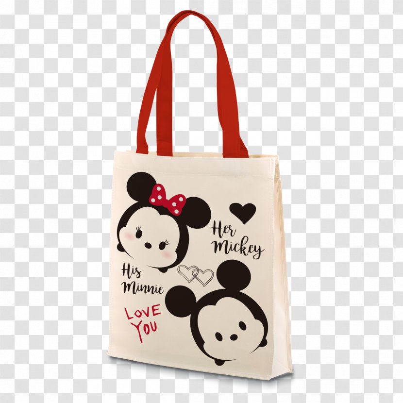 Tote Bag Disney Tsum Minnie Mouse Mickey - Brand Transparent PNG