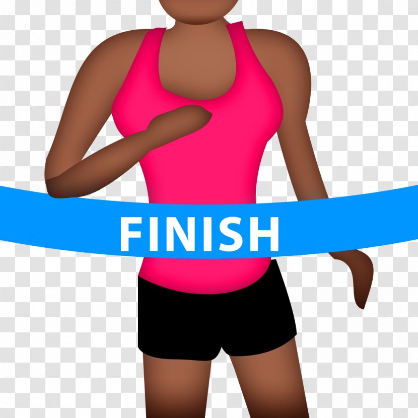 Marathon Running Emoji T-shirt Sport - Heart - Run Transparent PNG