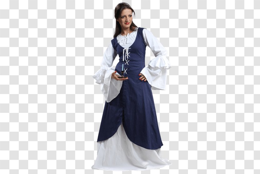 Robe Folk Costume Clothing Dress - Tunic - Renaissance Transparent PNG