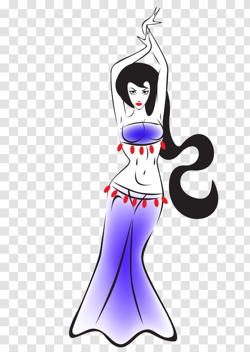 Belly Dance Shimmy Drawing - Frame - Peacock Transparent PNG