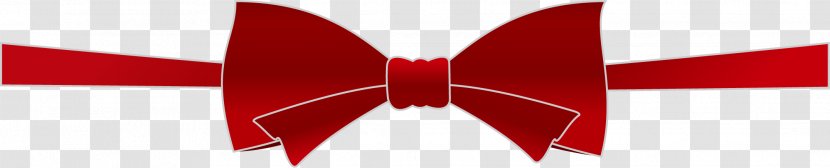 Logo Ribbon Font - Vector Red Bow Transparent PNG