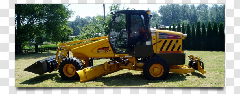 Bulldozer Tractor Machine Transport Tree - Maintenance Equipment Transparent PNG