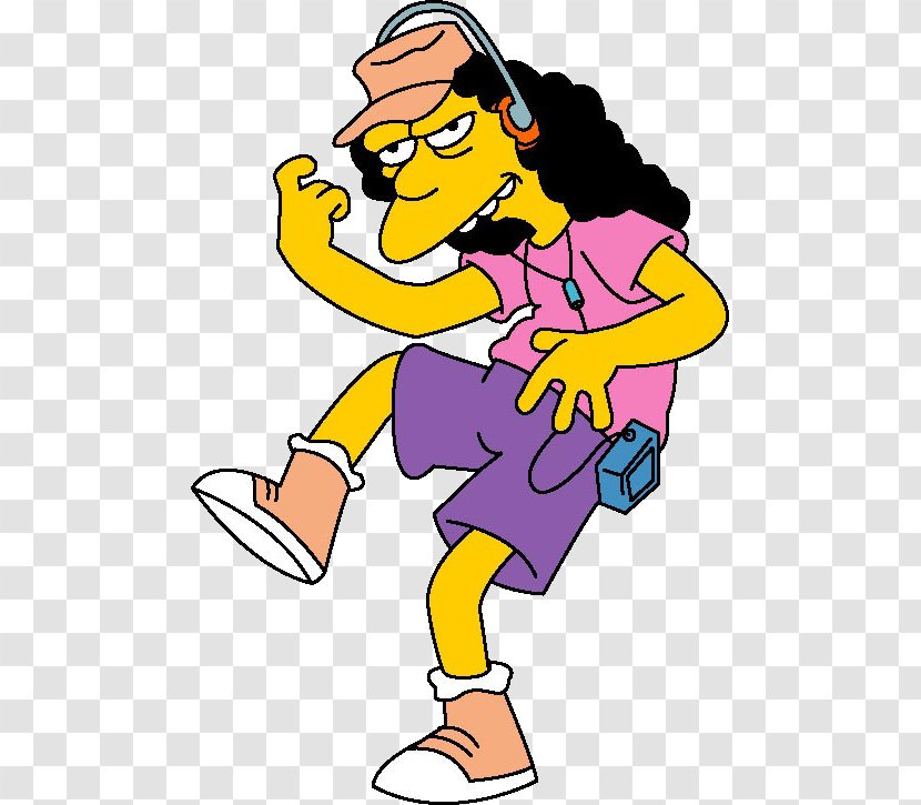 Otto Mann Bart Simpson Homer Lisa Marge - Simpsons - Barney Gumble Transparent PNG