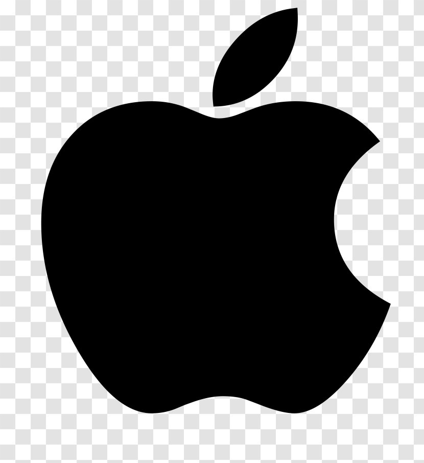 Apple Logo - Black Transparent PNG