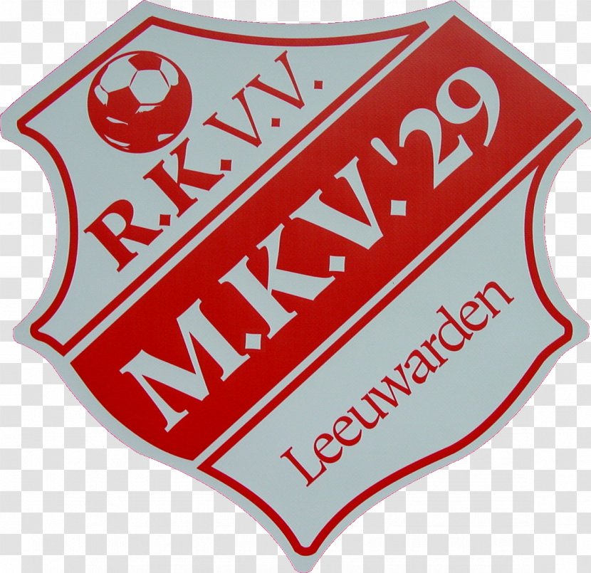 Fuotbalferiening MKV '29 Label Logo Sticker Font - Red - Line Transparent PNG