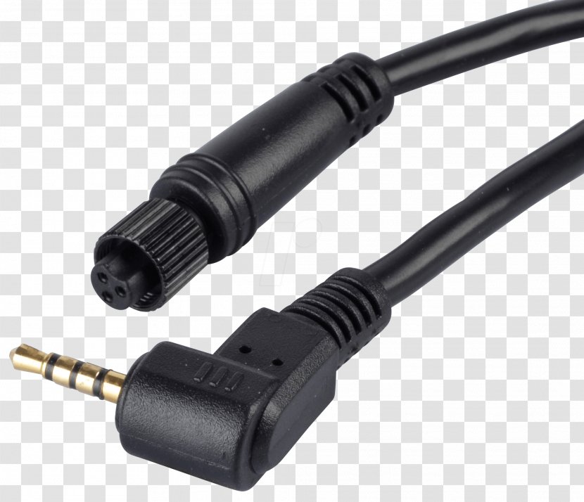 Coaxial Cable Fujifilm Electrical Dálková Spoušť Connector - Hardware - Gimbal Stick Transparent PNG