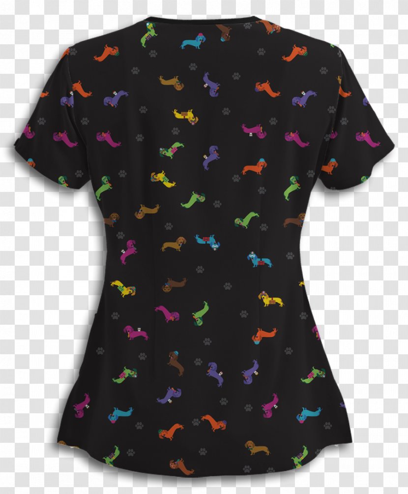 Your Dachshund Scrubs T-shirt Top - Animal - Dachshunds Transparent PNG