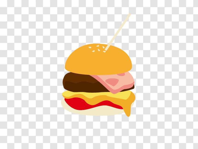 Hamburger Cheeseburger Junk Food Image - Fast - Tramways Transparent PNG