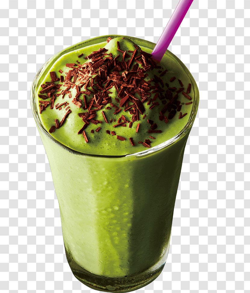 Milkshake Matcha Smoothie Health Shake Tully's Coffee - Frappuccino - Summer Drinks Transparent PNG