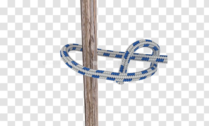 Timber Hitch Rope Knot Half Turn - Blog Transparent PNG