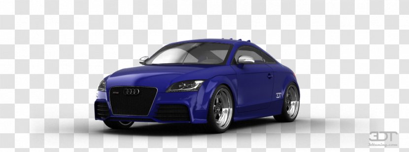 Audi TT Compact Car City Automotive Design - Electric Blue - S And Rs Models Transparent PNG