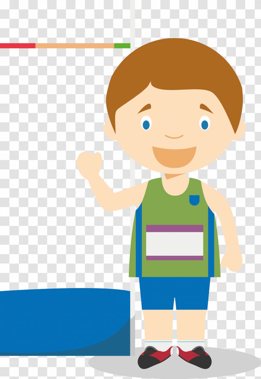 Sport Athlete Track And Field Athletics Illustration - Play - Child Material Transparent PNG