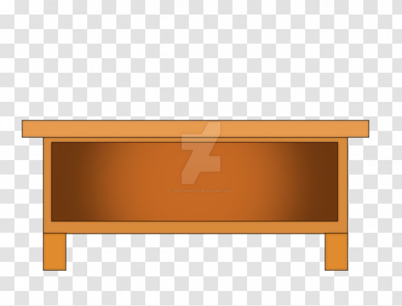 Computer Desk Table Clip Art - Rectangle Transparent PNG