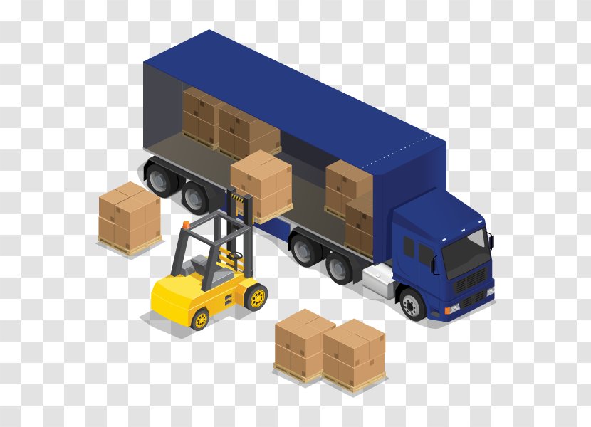 Truck Transport - Vehicle - Forklift Toy Transparent PNG